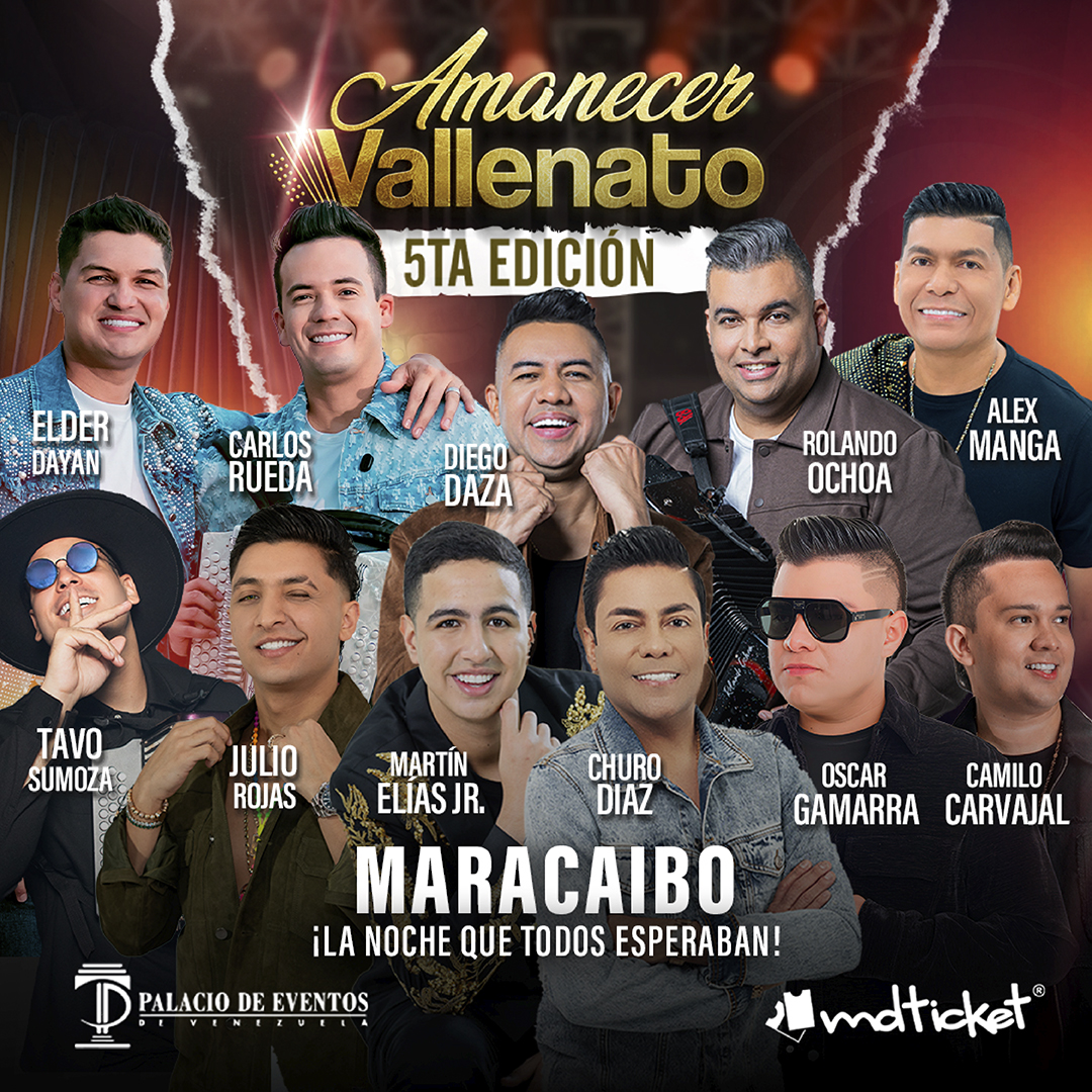 AMANECER VALLENATO, Quinta Edición. 🇻🇪